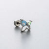 Titanium Steel Geometric Zirconia Niche Women's Earrings