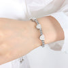 316L Stainless Steel Gold Plated Geometric Beaded Women's Fashion Light Luxury Allmatch Bracelet