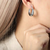 316L Stainless Steel Gold Plated Geometric U Shape Women's Earrings Fashion Niche Design