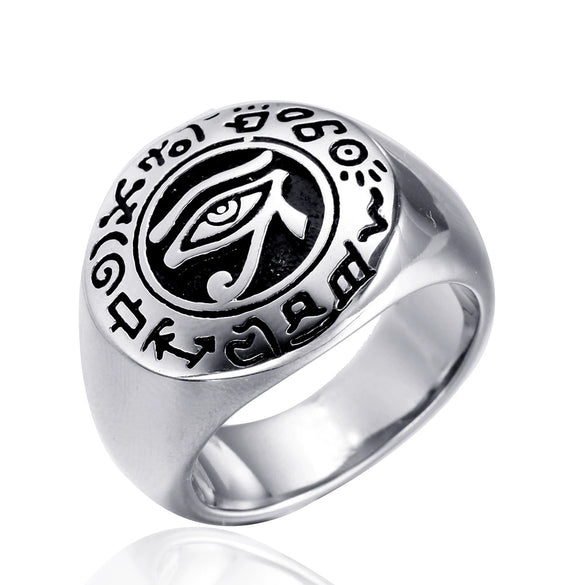 Titanium Steel Handmade Men's Fashion Ring