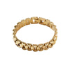 Titanium Steel Heart Bracelet Gold Plated Electroplated Detachable Watch Chain Style Wristband Unisex Ins Style Light Luxury Jewelry