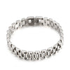 Titanium Steel Heart Bracelet Gold Plated Electroplated Detachable Watch Chain Style Wristband Unisex Ins Style Light Luxury Jewelry