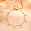 Titanium Steel Heart Pattern Cartoon Style Electroplated Women's Diamond Pendant Bracelet