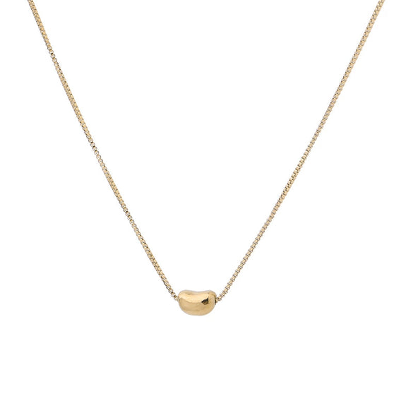 Titanium Steel Heart Pendant Necklace For Women With Electroplating And Lovely Design
