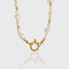 Titanium Steel Heart Shape Love Smile Diamond Necklace Pendant Jewelry Accessories For Women With Electroplating Treatment