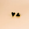 Titanium Steel Heart Style Electroplated Women's Earrings