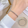 Titanium Steel Hip Hop Bracelet With Gold Inlaid Constellation Cartoon Style