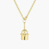Titanium Steel Hiphop Electroplated Heart Star Geometric Animal Zodiac Clavicle Chain Necklace For Women