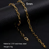 Titanium Steel Hiphop Street Geometric Square Line Oshaped Electroplated Wave Pattern Unisex Jewelry