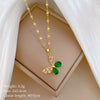 Titanium Steel Hollow Butterfly Women's Jewelry Set With Geometric Pattern And Electroplating Treatment