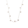 Titanium Steel Hollow Leaf Love Star Necklace For Women With Electroplating Design