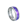 Titanium Steel Jewelry Bracelet And Men's Ring With Imitation Natural Stone Opal