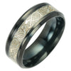 Titanium Steel Jewelry Electroplated Night Light Dragon Ring With Letters Numbers Text For Unisex