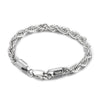 Titanium Steel Jewelry 18K Gold Twocolor Twist Chain Unisex Stainless Steel Bracelet Bracelet  Sales