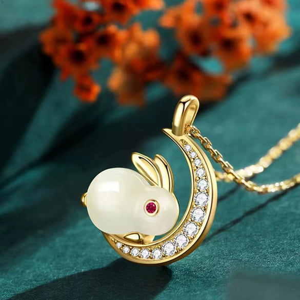 Titanium Steel Jewelry Pendant Bracelet Necklace Ear Clip Accessories With Four Leaf Clover Butterfly Geometric Pattern Electroplated For Women