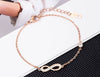 Titanium Steel Jewelry Set With Diamonds Geometric Style Bamboo Chain For Women