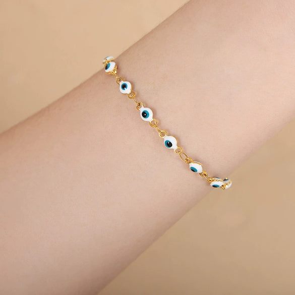 Titanium Steel Jewelry Set With Oil Drop Stitching Electroplated For Women