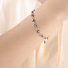 Titanium Steel Jewelry Set With Oil Drop Stitching Electroplated For Women