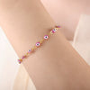 Titanium Steel Jewelry Set With Oil Drop Stitching Electroplated For Women