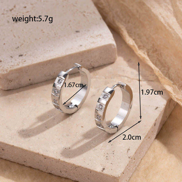 Titanium Steel Jewelry With Love Heart Water Drop Bell Shapes Electroplated Design