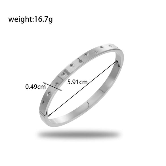 Titanium Steel Jewelry With Love Heart Water Drop Bell Shapes Electroplated Design