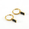 316L Stainless Steel 18K Gold Plated Square Geometric Drop Shape Earrings For Women