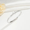 Titanium Steel Letter Diamond Bracelet For Women Electroplated Simple Elegant
