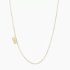 Titanium Steel Letter Geometric Ochain Necklace For Women