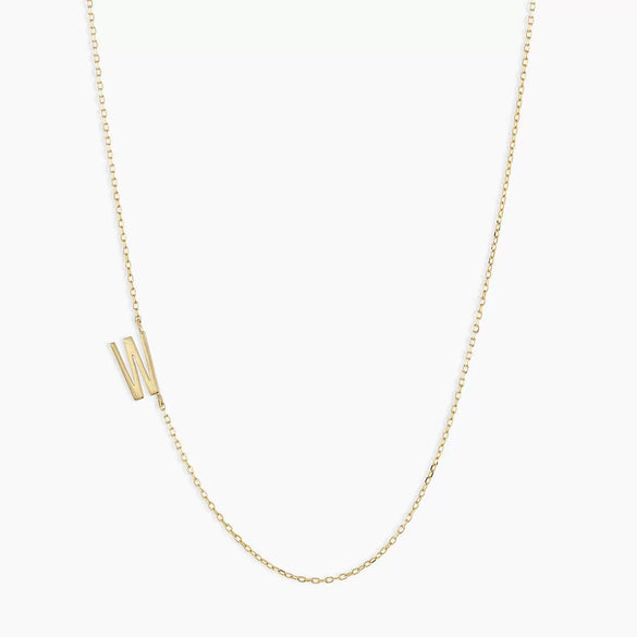 Titanium Steel Letter Geometric Ochain Necklace For Women