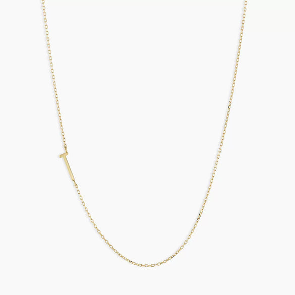 Titanium Steel Letter Geometric Ochain Necklace For Women