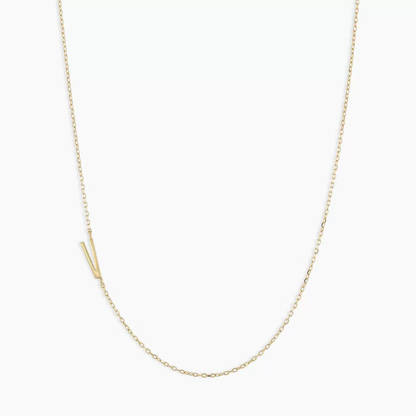 Titanium Steel Letter Geometric Ochain Necklace For Women