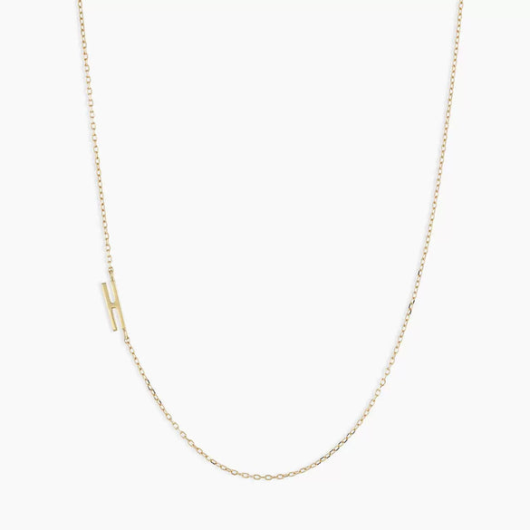 Titanium Steel Letter Geometric Ochain Necklace For Women