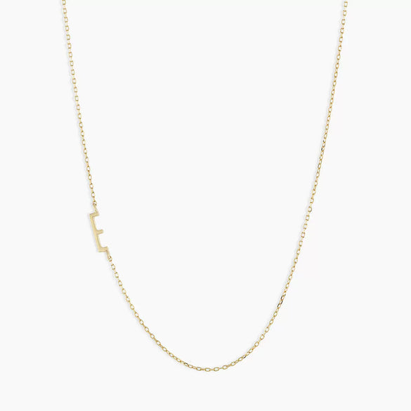 Titanium Steel Letter Geometric Ochain Necklace For Women