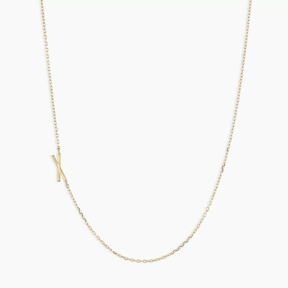 Titanium Steel Letter Geometric Ochain Necklace For Women