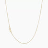 Titanium Steel Letter Geometric Ochain Necklace For Women