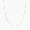 Titanium Steel Letter Geometric Ochain Necklace For Women