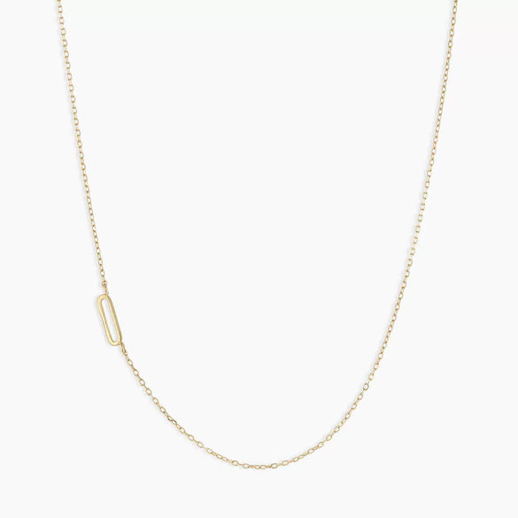 Titanium Steel Letter Geometric Ochain Necklace For Women
