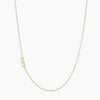 Titanium Steel Letter Geometric Ochain Necklace For Women