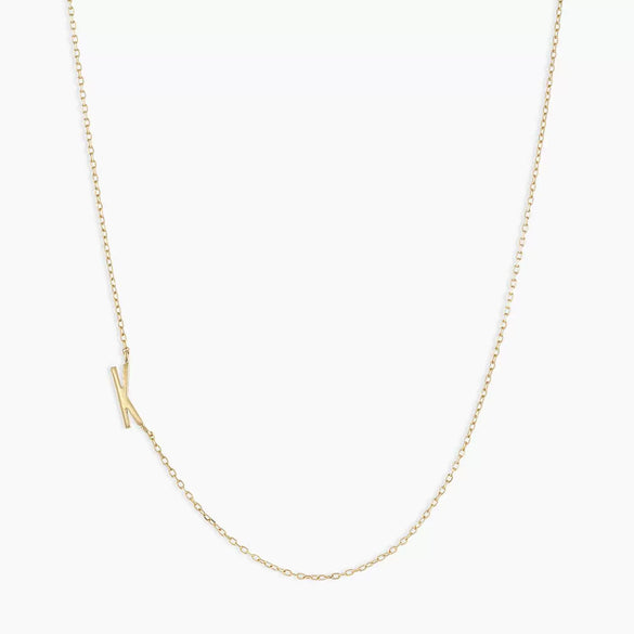 Titanium Steel Letter Geometric Ochain Necklace For Women