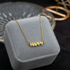Titanium Steel Letter Pendant Doublelayer Necklace Simple Fashion Electroplated Cross Chain Women's Accessory