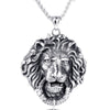 Titanium Steel Lion Head Pendant Casting Men's Jewelry