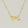 316L Stainless Steel Love Letter Necklace With English Letter Pendant And Cross Chain