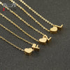 316L Stainless Steel Love Letter Necklace With English Letter Pendant And Cross Chain