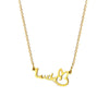 Titanium Steel Lucky Rabbit Normcore Style Electroplated Cartoon Geometric Necklace Accessories For Female