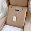 Titanium Steel Mermaid Style Geometric Electroplating Women's Necklace