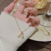 Titanium Steel Mermaid Tail Pendant Necklace For Women Fashion Inlaid Zircon Cross Chain Animals Zodiac Style
