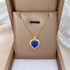 Titanium Steel Micro Diamond Ochain Necklace With Geometric Pattern And Cartoon Style For Women