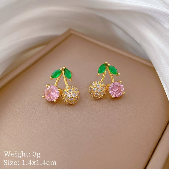 Titanium Steel Microinlaid Real Gold Jewelry With Geometric Pattern And Cartoon Style