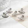 Titanium Steel Micropaved Zircon Saturn Cartilage Piercing Ear Bone Nail For Women Fashion Design