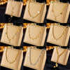 Titanium Steel Multilayered Butterfly Star Pendant Necklace With Electroplating Fashion Design For Women